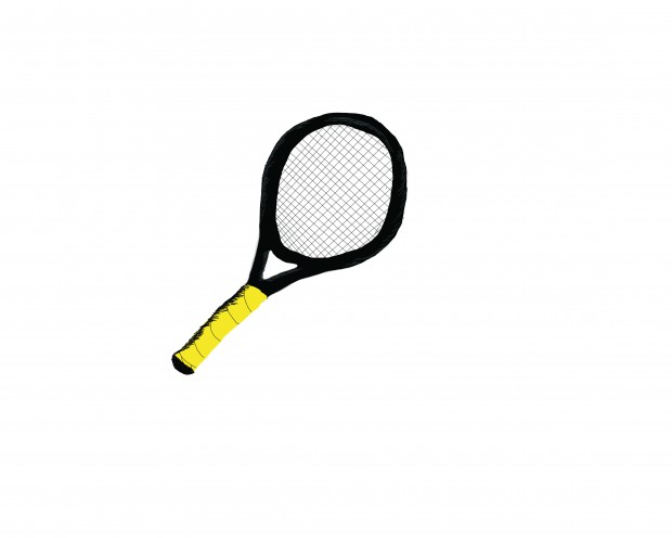 Tennis Racket Graphic