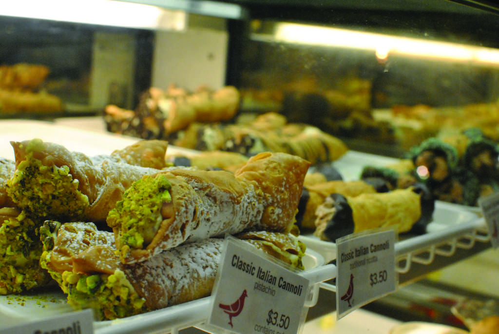 The cannoli is Piccione's most popular pastry/