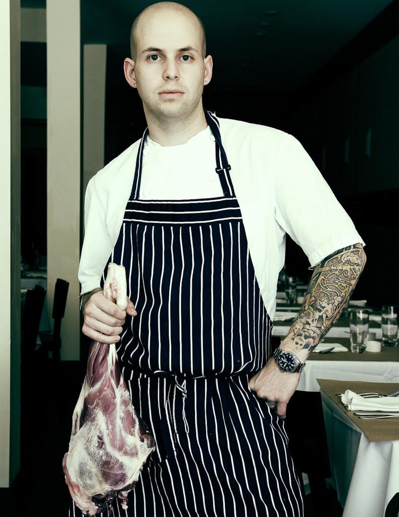 Gerard Craft poses in a kitchen of one of his four restaurants. (Photo from Gerard Craft)