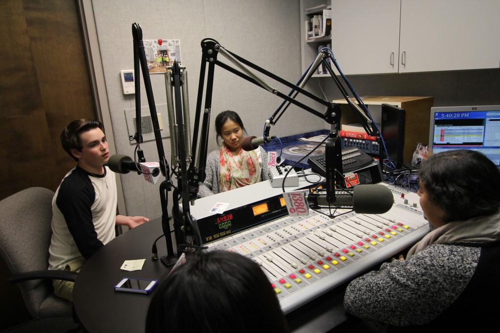 Summer interns Nick and Zayna help host the two hour show every Saturday.