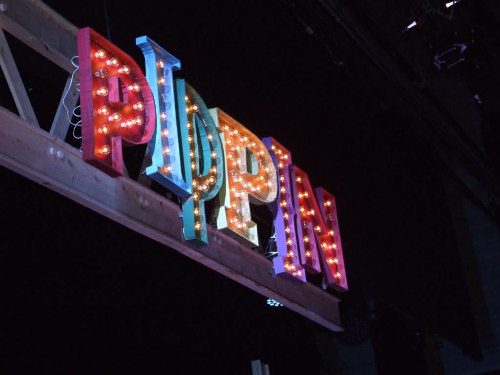 The tech crew spent long hours working to create the set for "Pippin." [Makenna Martin]
