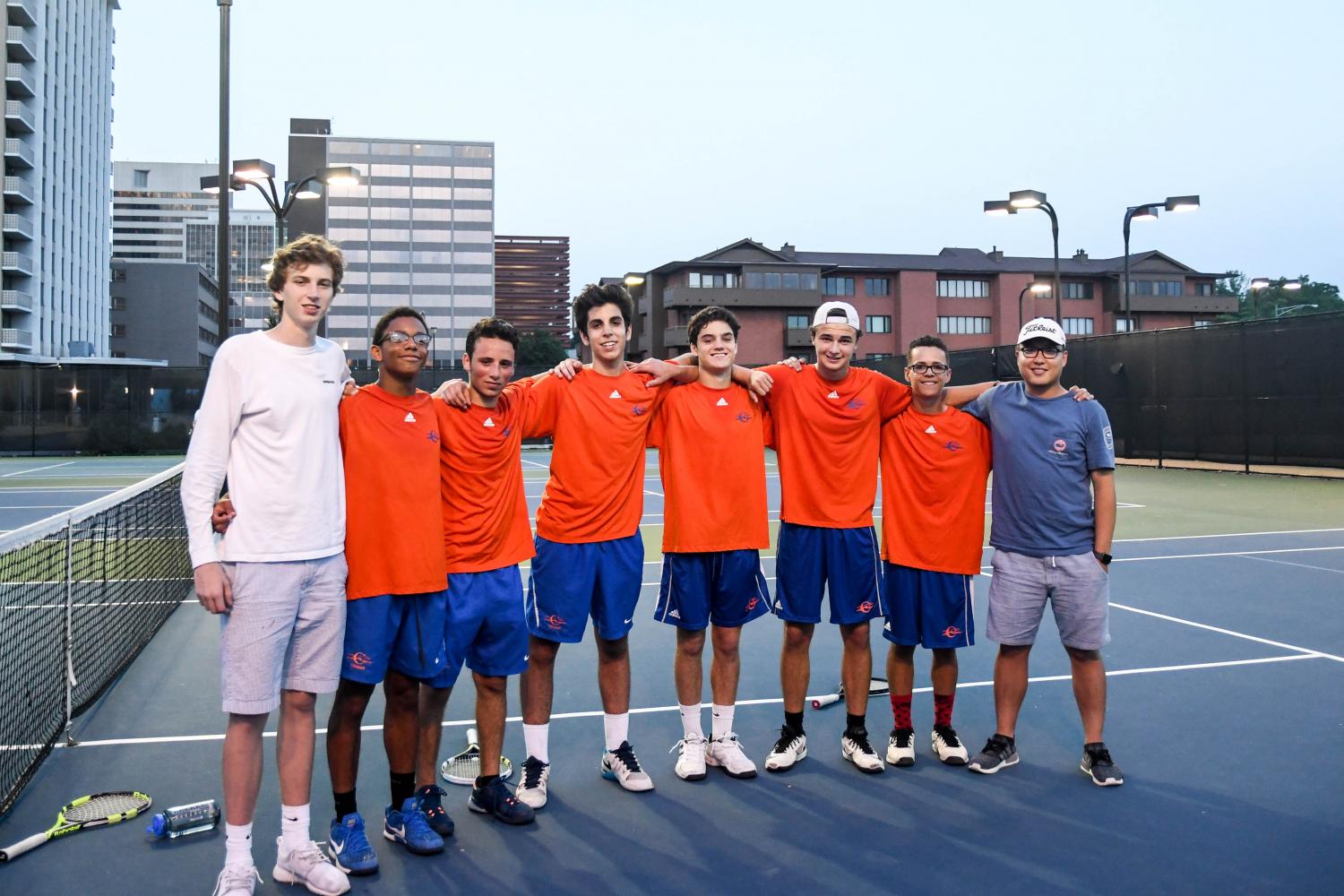 The Globe | CHS Boys Varsity Tennis Team Wins Sectionals Tournament