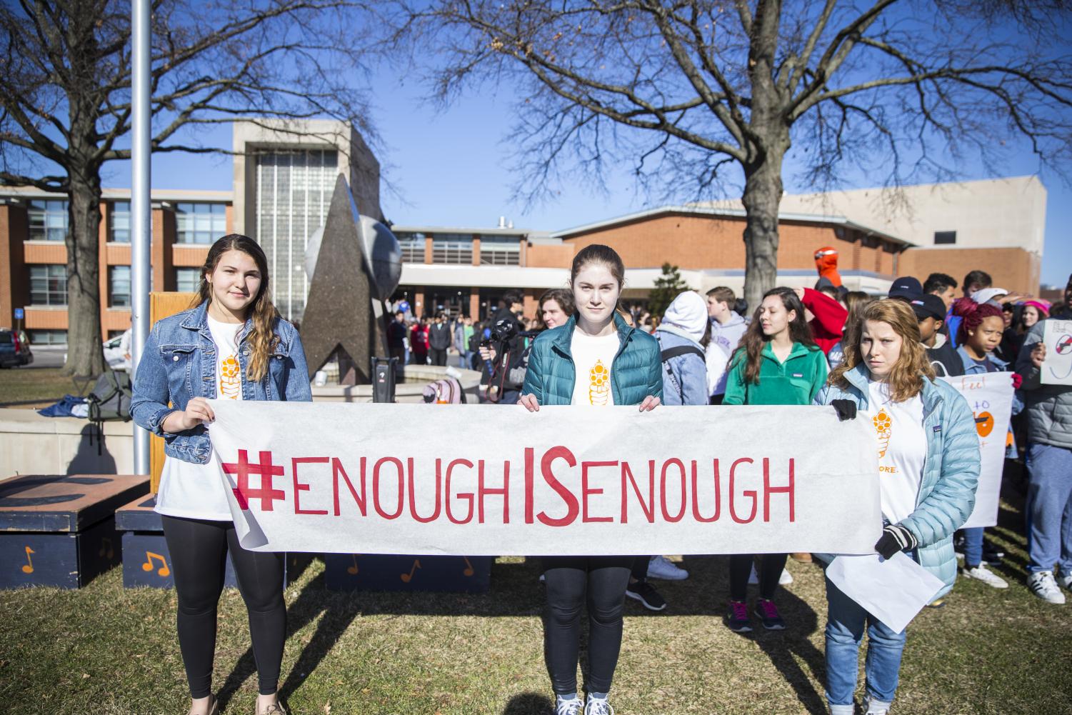 Featured Photos: CHS Students Walkout to Protest Gun Violence