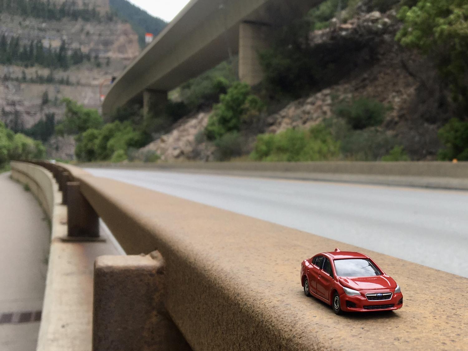 The Wildfires of Glenwood Canyon Raging Over The Amazing Scenery