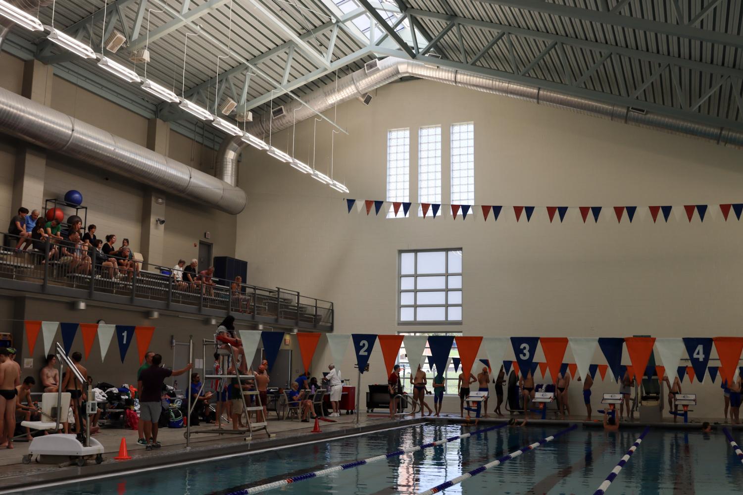 CHS Swim Meet Against Lindbergh Ends with Several Personal Wins for Swimmers