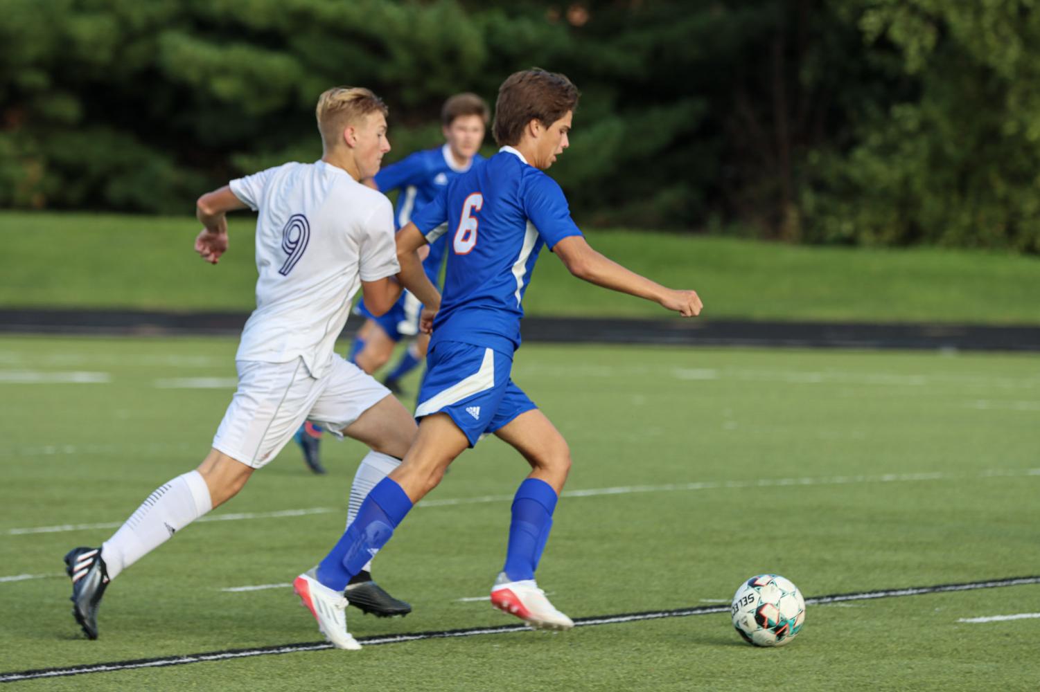 CHS Varsity Soccer Team Beats Parkway North 8-0