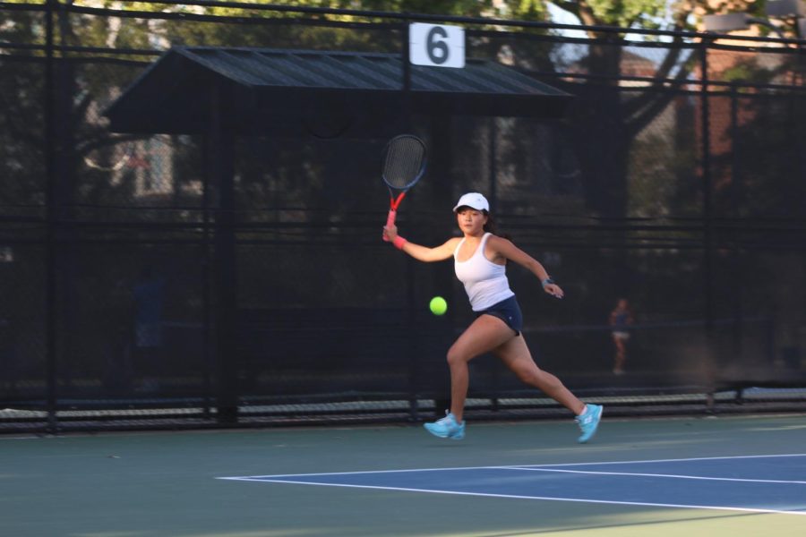 “Last year we were really close to making it to state, we got second in our section. So our goal this year is to make it to state as a team this year. And overall just to have a really positive attitude about tennis and a good team environment," said Esther Wang. 
