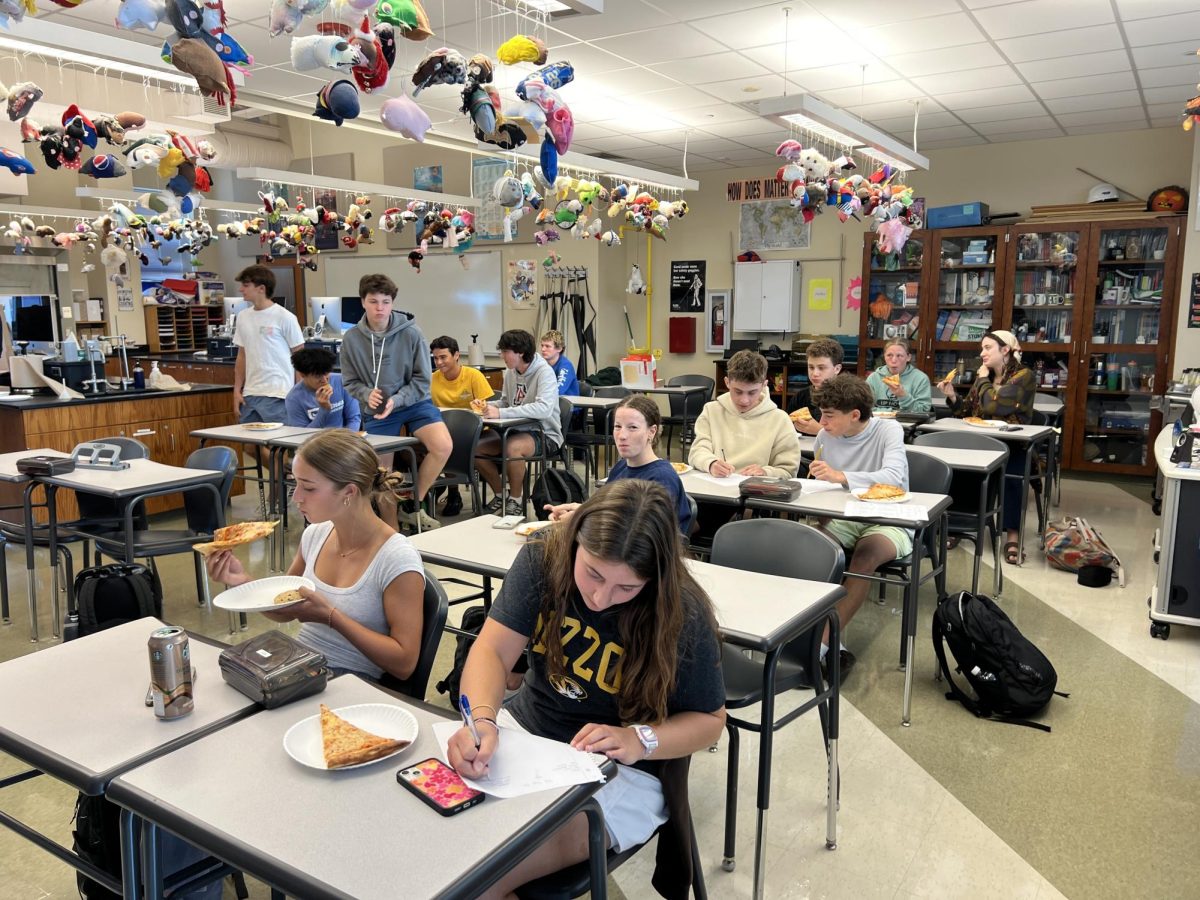 Jewish Student Union meets on Tuesdays in Science teacher Sarah Falkoff’s room at 11 a.m. to engage with and celebrate Jewish culture. “I really enjoy JSU because it allows me to spend time with other Jewish teens and just get to learn more about my religion and culture,” junior Sari Gross said.