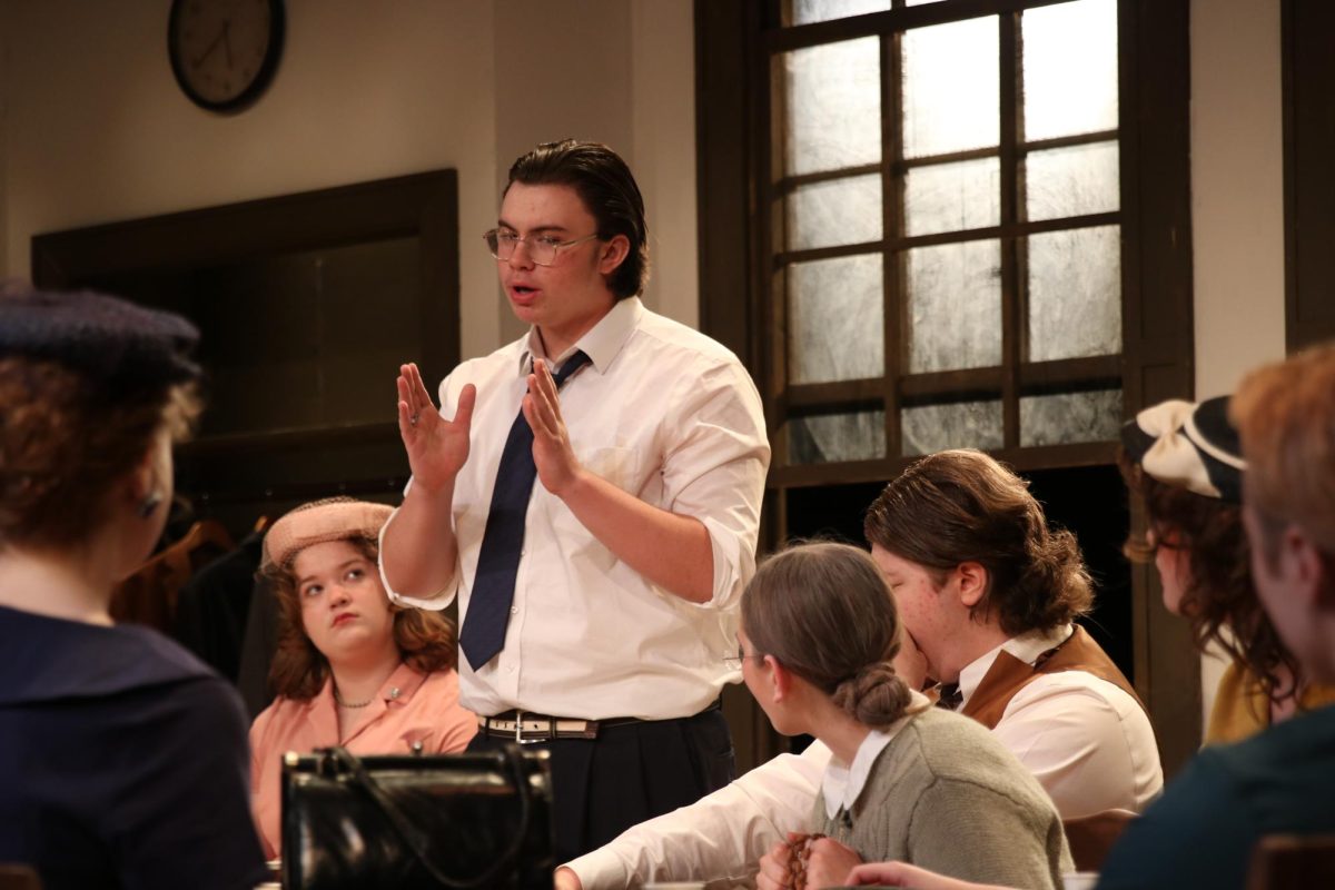 “Twelve Angry Jurors” opened on Thursday, Oct. 24, and ran until Saturday, Oct. 26. "This was [an] exceptional production,” junior Finn Barber said. “I felt really connected with the whole cast and had a ton of fun with it. I grew as an actor and as a person during this show. I'm glad I did it."